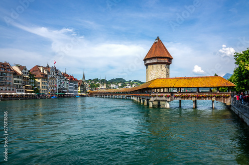 Kapellbrücke, Luzern, Schweiz  © Sina Ettmer