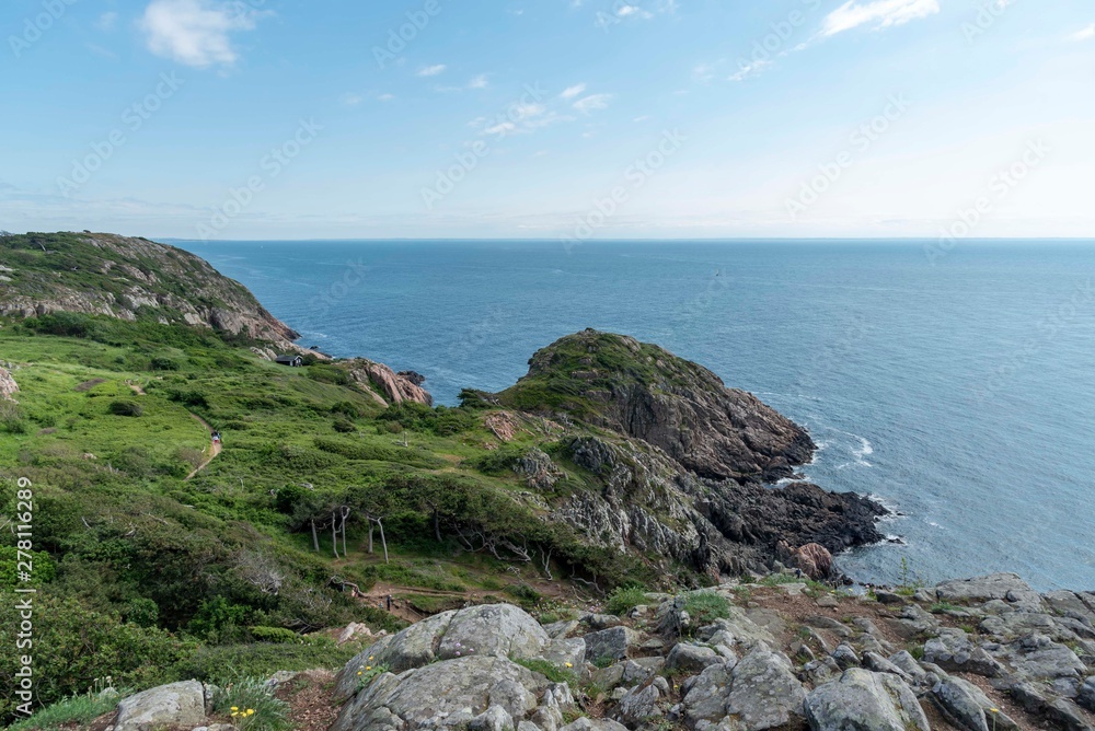 Sea view at Kullaberg nature reserve