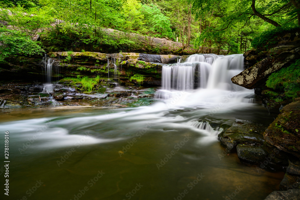 Dunloup Falls of WV, USA
