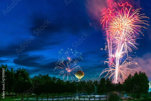 Meridian Idaho - Fireworks Downtown