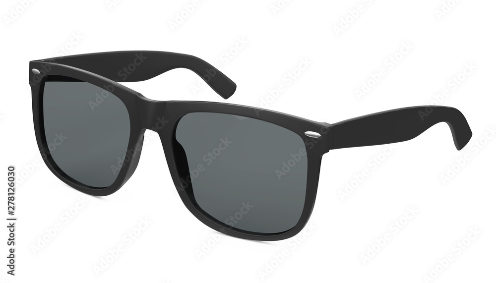 Black Sunglasses Isolated