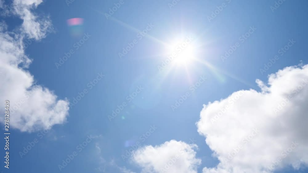 clouds blue sky bright sunny day slow moving timelapse clouds blue sky bright sunny day slow moving timelapse