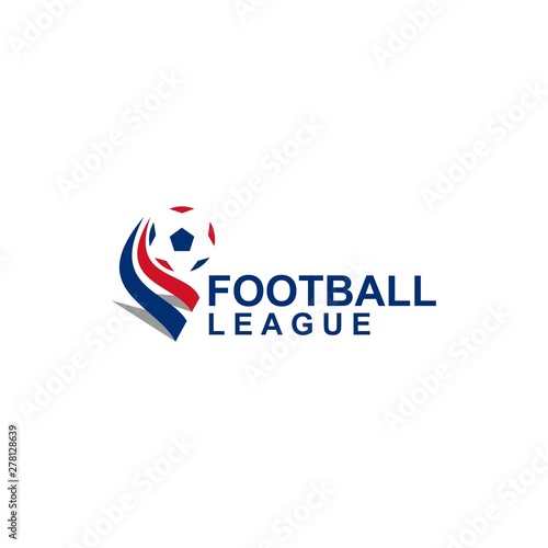 Soccer Logo, football design vector Sports, template