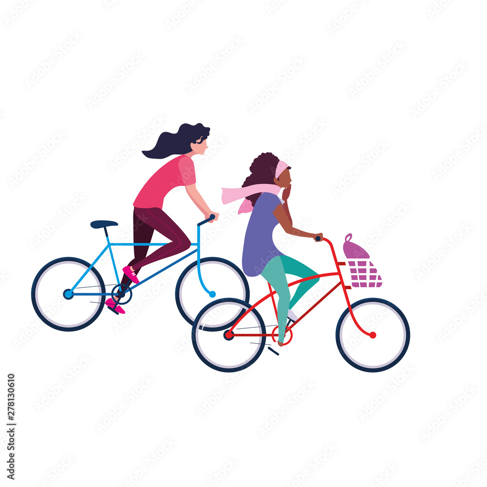 people riding bicycle activity image