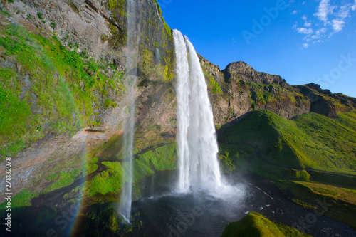Seljalandsfoss Waterfall   Iceland