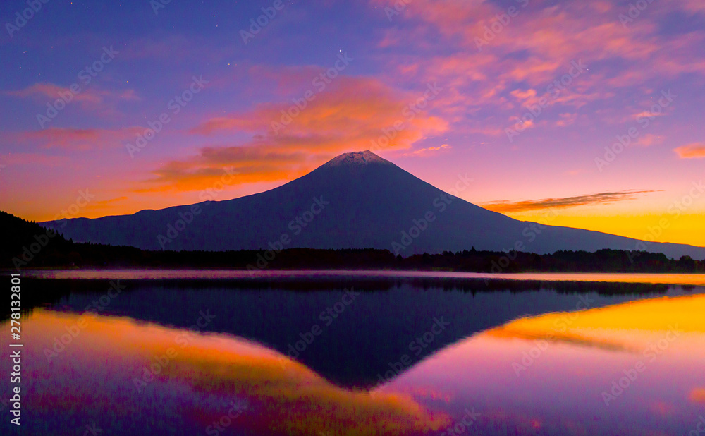 Mt Fuji at sunrise