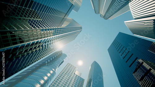 Skyscrapers, Business Buildings, Business Center photo