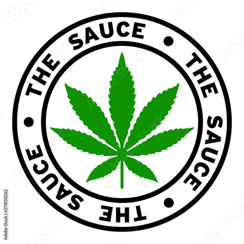 Round The Sauce Marijuana Strain Clipart