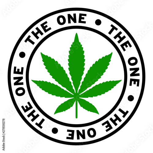 Round The One Marijuana Strain Clipart