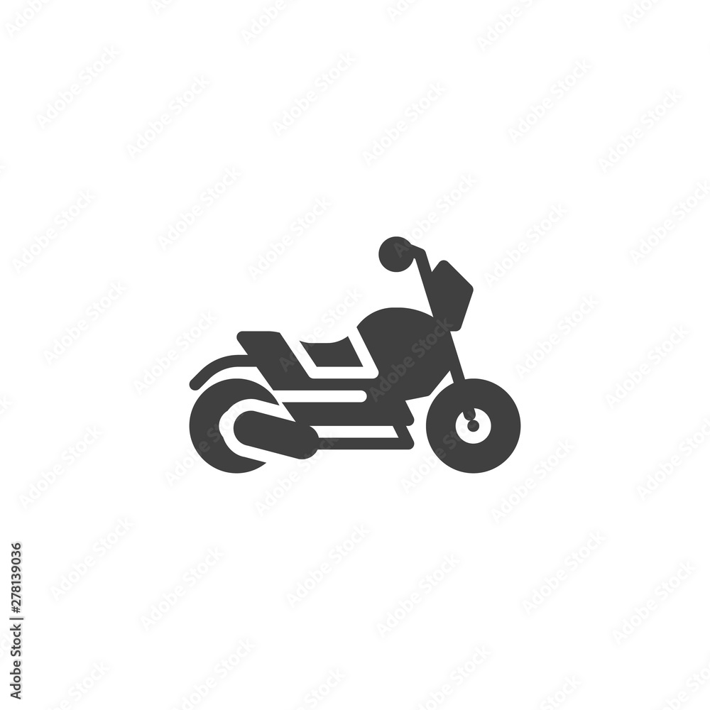 Motorcycle vector icon. Sport bike filled flat sign for mobile concept and web design. Race bike glyph icon. Symbol, logo illustration. Vector graphics Motorcycle vector icon. Sport bike filled flat sign for mobile concept and web design. Race bike glyph icon. Symbol, logo illustration. Vector graphics