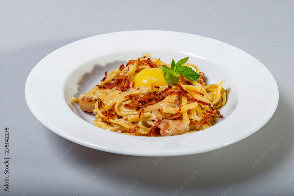 Spaghetti With Bacon And Egg Spaghetti With Bacon And Egg