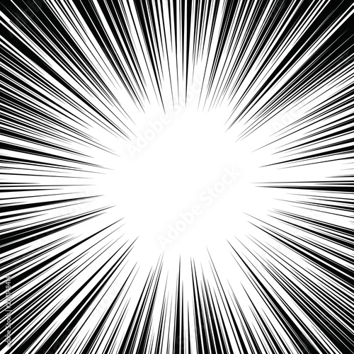 Concentric circular pattern. Random burst, radiating, radial element with distortion