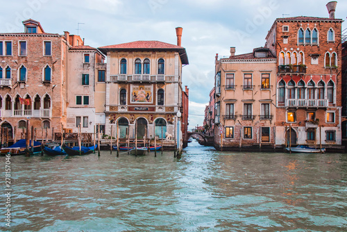 Old and colorful houses of venice - venice canal, Italy © Isabela Campos 
