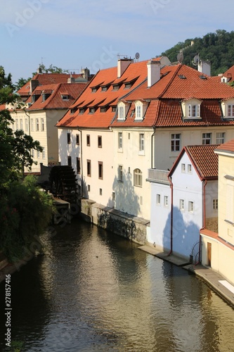 praha, river, city, architecture, water, vltava, czech, town, building, view,
