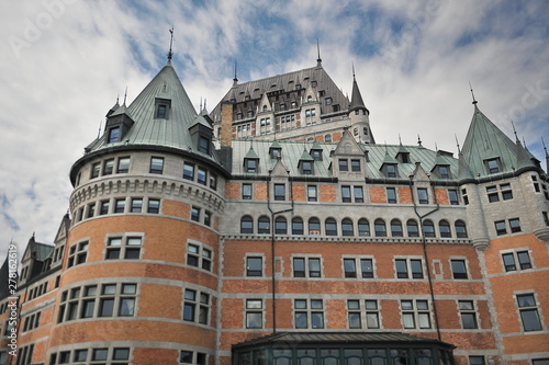 Old streets of Quebec City. Canada.