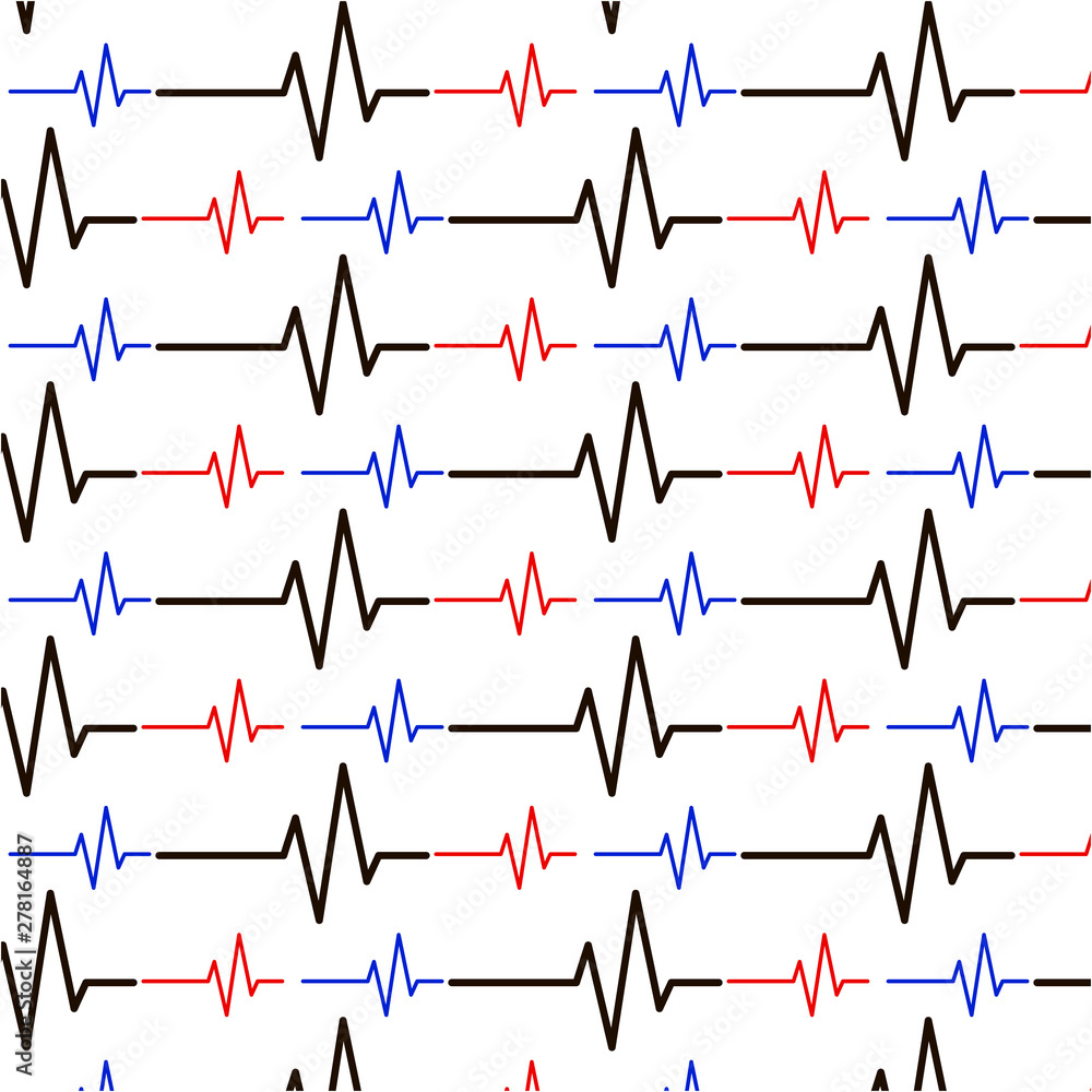 medicine heart background, template pattern