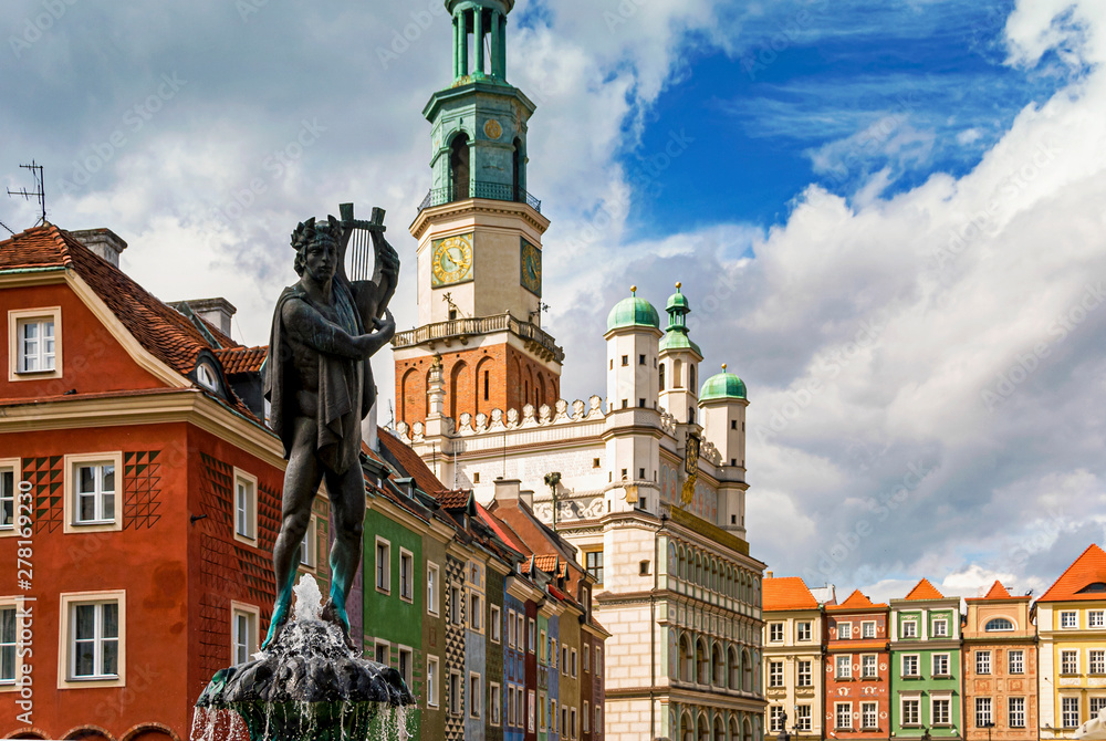 Historic town hall architecture in Poznan Historic town hall architecture in Poznan
