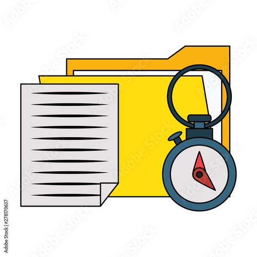 documents files system archives cartoon
