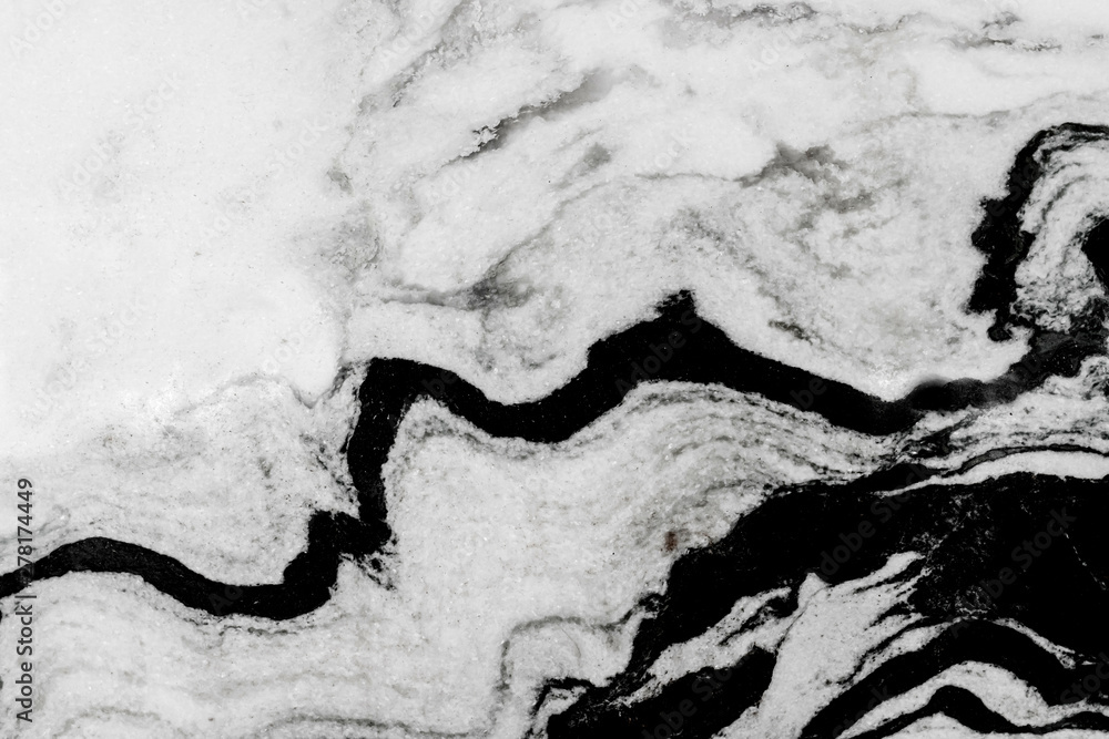 black and white special pattern book match marble stone texture