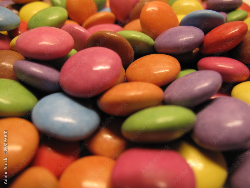 Colourful colorful candies sweets chocolates buttons Smarties Skittles M&M’s Colourful colorful candies sweets chocolates buttons Smarties Skittles M&M’s