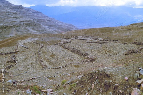 Ethiopia.Mountain Simen National Park. African rift fault. photo