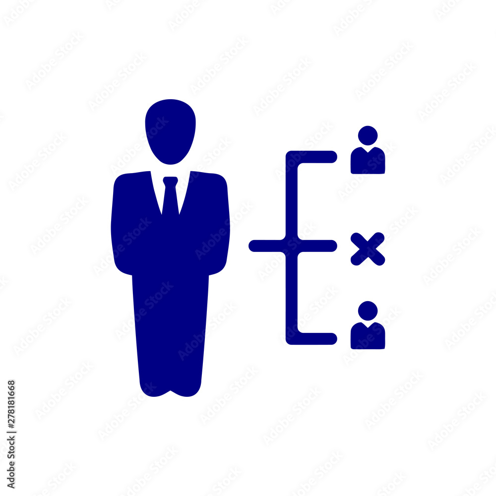 Business decision, business plan, decision making, management, plan, planning, strategy navy blue color icon Business decision, business plan, decision making, management, plan, planning, strategy navy blue color icon