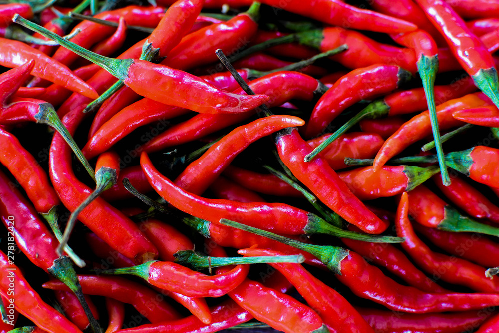 Bright red pepper