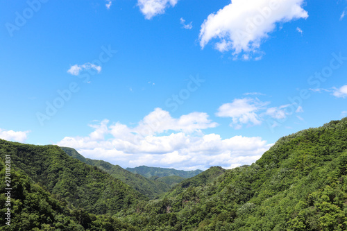 上野ダムからの眺望（群馬県上野村）,ueno dam,ueno village,gunma,japan