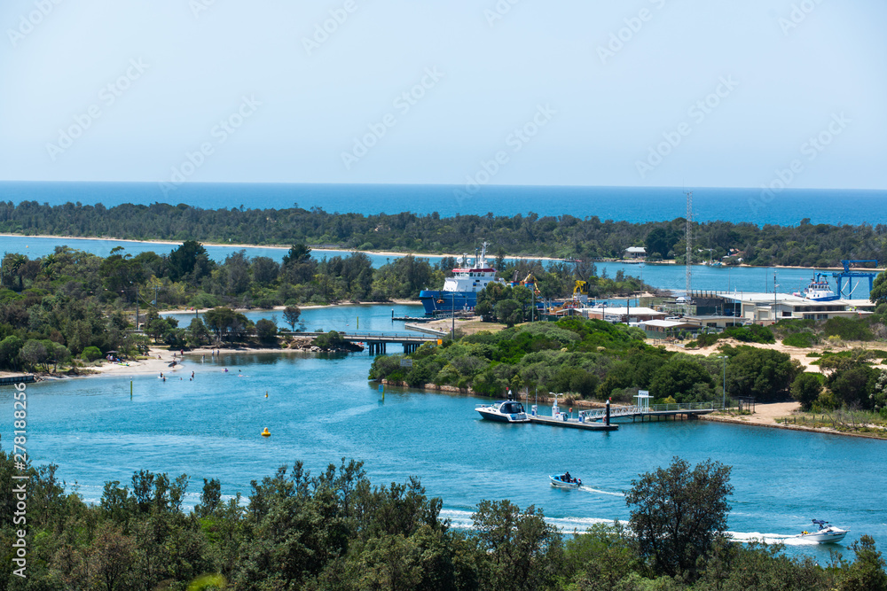 Fototapeta premium view of the island