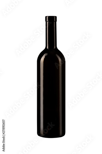Wallpaper Mural wine bottle isolated on white background Torontodigital.ca