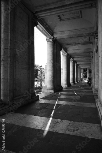 streets of Rome in Italy