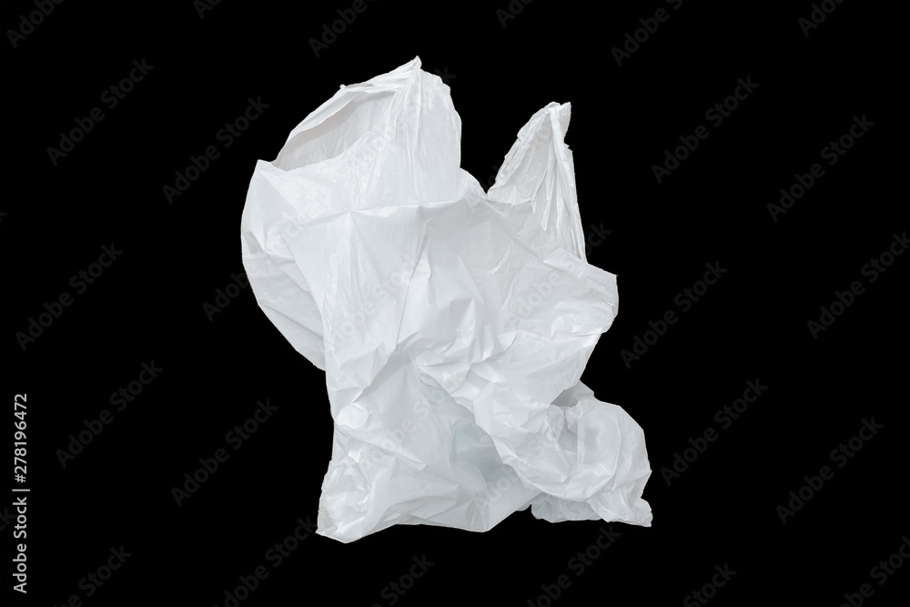 white plastic bag isolated on black,it is one white plastic bag isolated on black. white plastic bag isolated on black,it is one white plastic bag isolated on black.