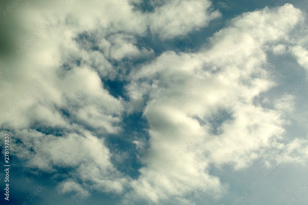 white cloud on the blue sky white cloud on the blue sky