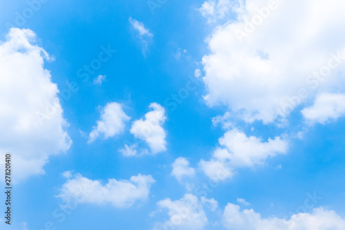 blue sky with cloud Blue sky background with clouds