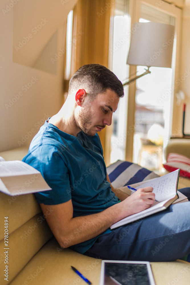 Man taking notes Man taking notes