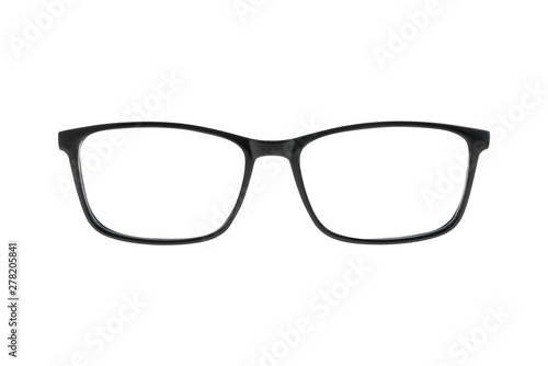 Glasses. Isolated on white background, health concept