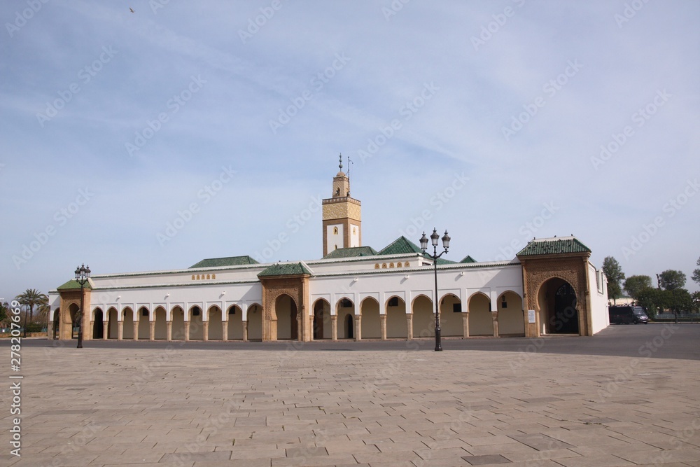Maroc, mosquée du mechouar ahl fâs au palais royal de rabat