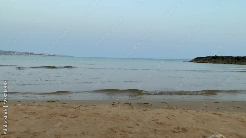 Landscaper beach and water