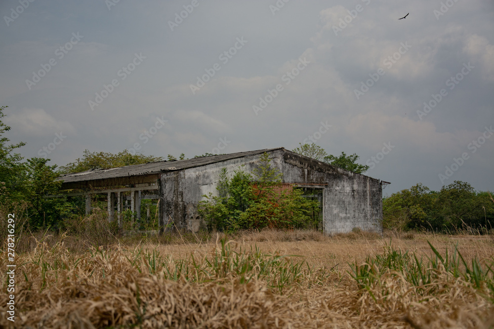 abandoned house