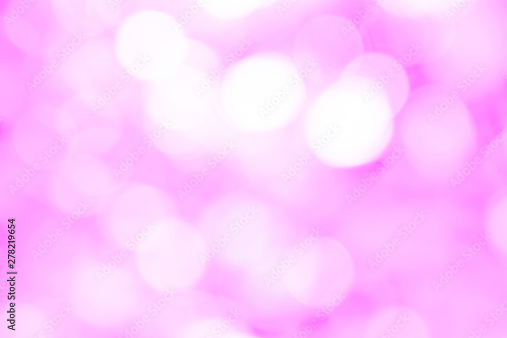 Background bokeh pink On Valentine's Day. Love Concept