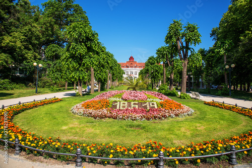 Smetana Park Elisabethbad, Blumenbrette Karlsbad