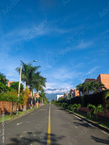 road in Cali city