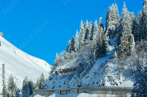 Winter mountain (Austria, Tyrol)