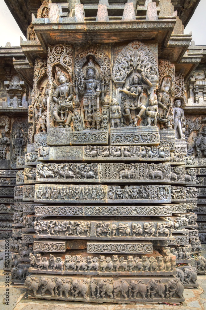 The Incredible Hoysala Temples of Karanataka  - Hoysaleswara Temple Halebeedu