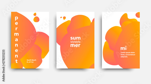 Abstract summer permanent