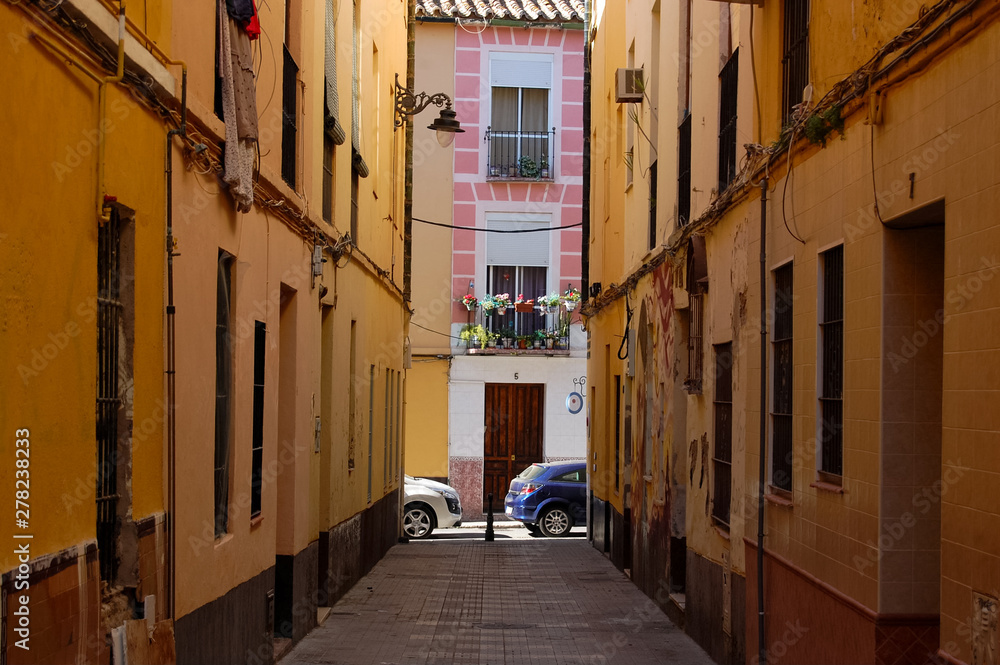 Obraz premium walk through the center of Malaga,Spain