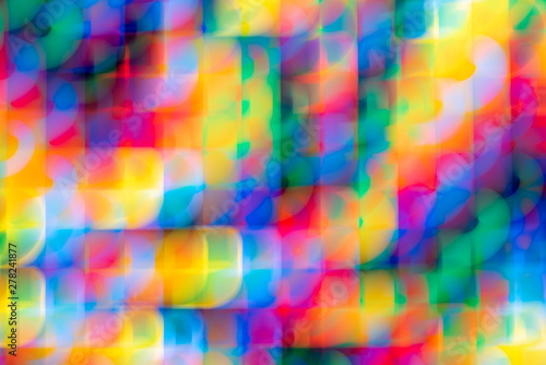 Defocused blurred abstract colorful background