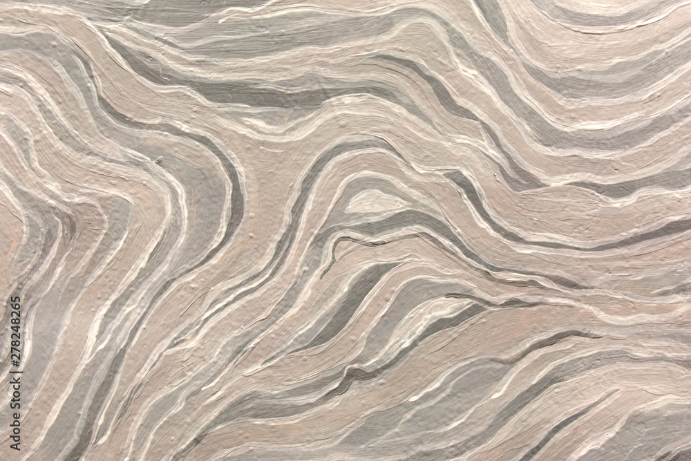 White and gray abstract wave pattern. Oil paint texture. White and gray abstract wave pattern. Oil paint texture.