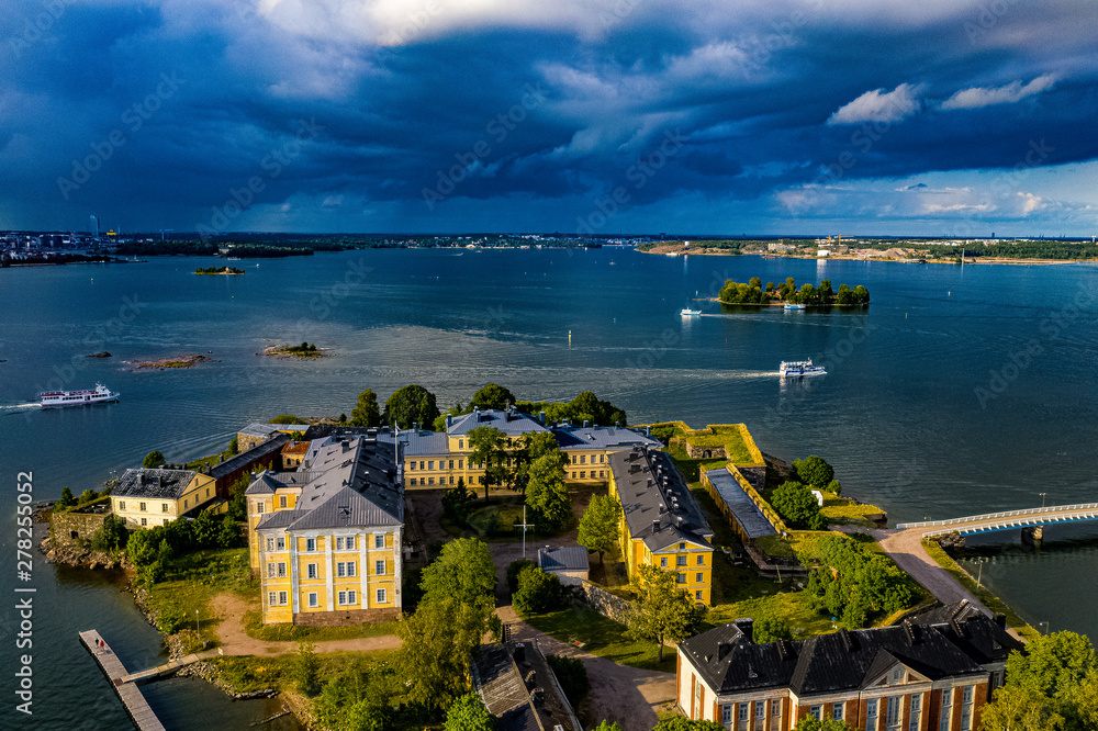 Naklejka premium Helsinki aus der Vogelperspektive