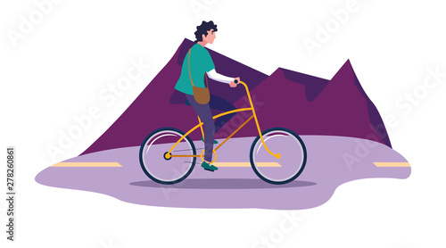 people riding bicycle activity image